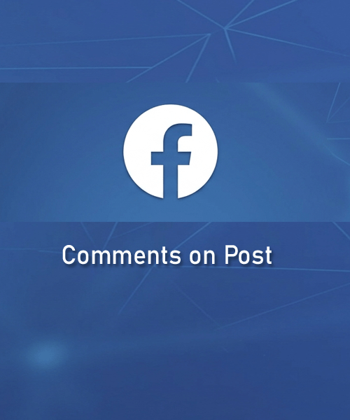 buy Facebook comments on post service