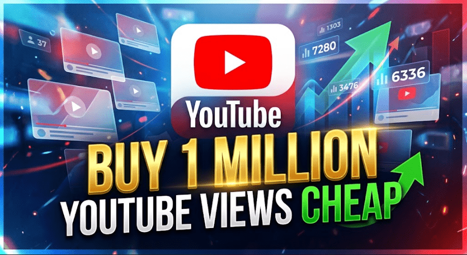 buy 1 million youtube views cheap