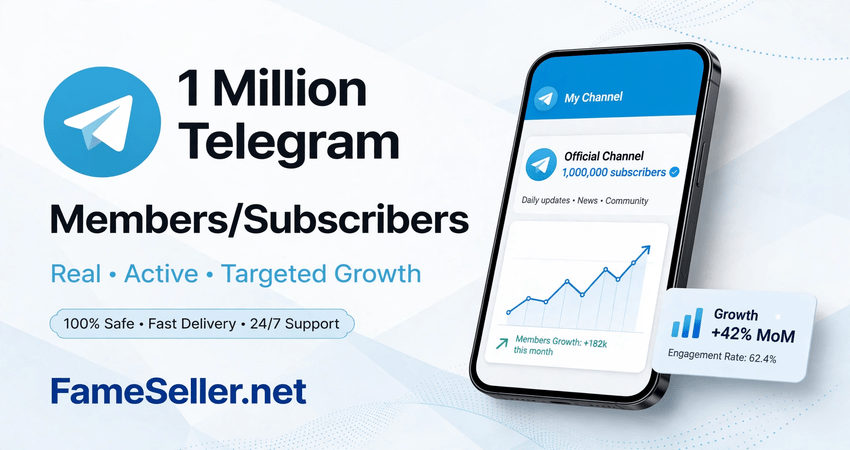 Buy crypto telegram members upto 1 million