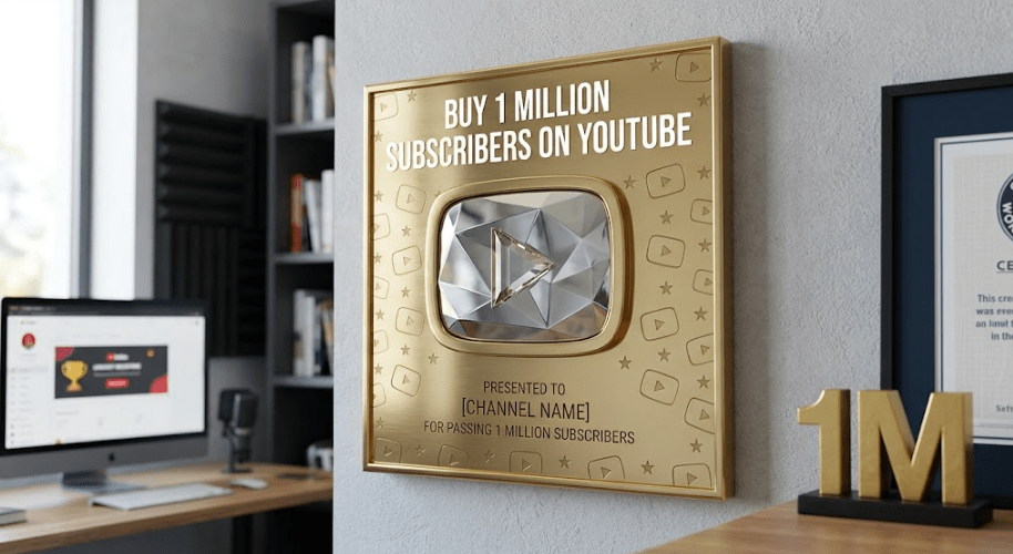 1 million Subscribers on YouTube