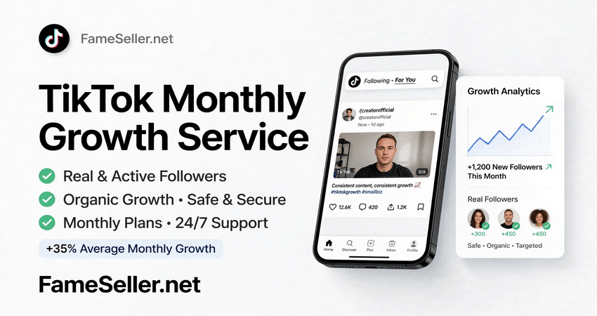 TikTok Monthly Growth 2
