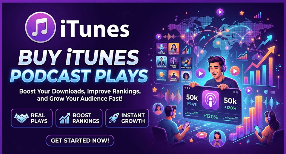 Buy iTunes Podcast Plays