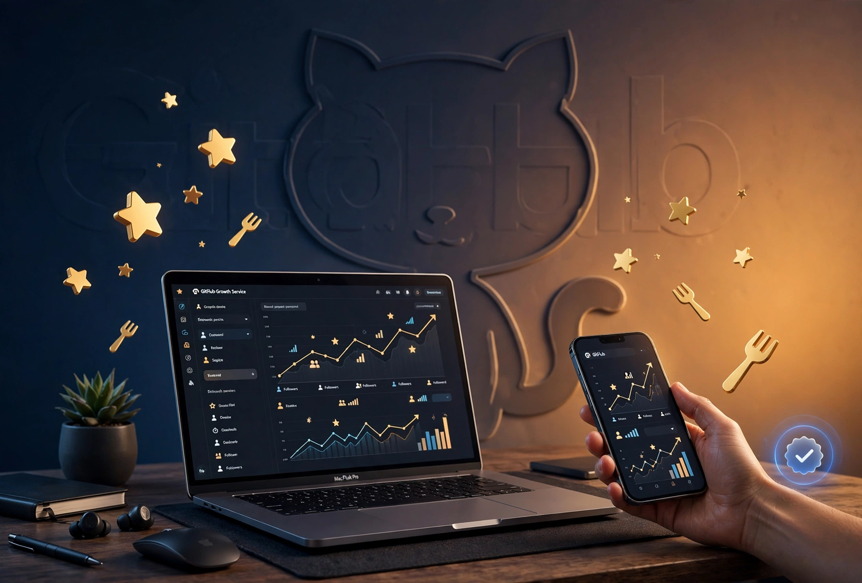 GitHub Growth Service