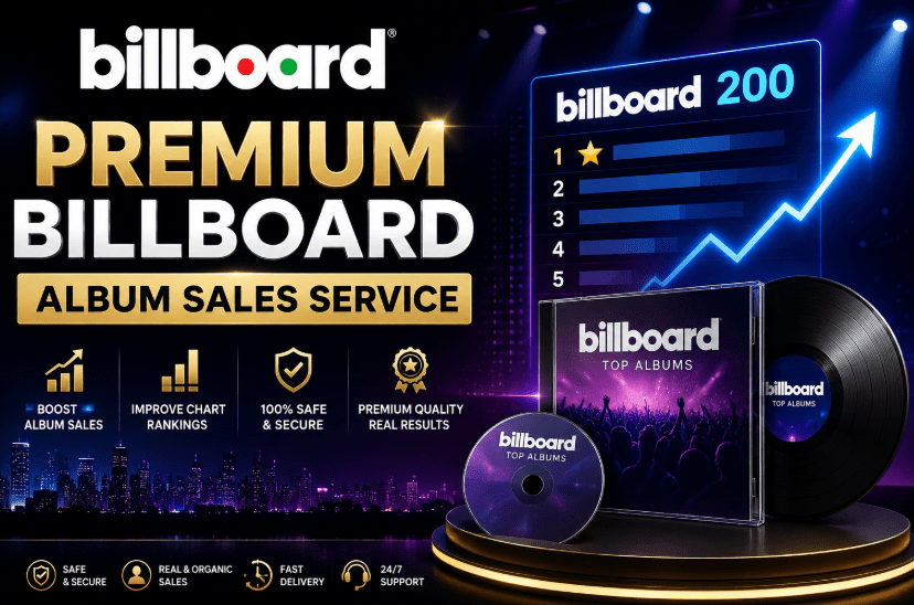 Premium Billboard Album Sales Service